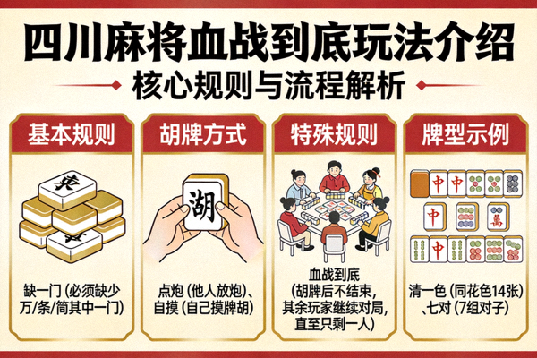 四川麻将血战到底玩法介绍配图